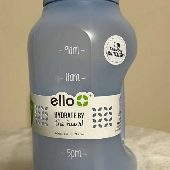 New Ello Hydra Half Gallon Water Bottle with Straw - Picture 3 of 8